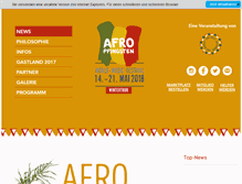 Tablet Screenshot of afro-pfingsten.ch